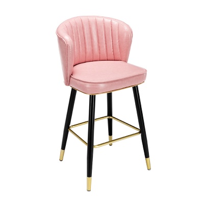 luxury hot sell bar furniture pu leather stool chairs