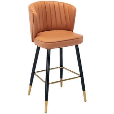 luxury hot sell bar furniture pu leather stool chairs