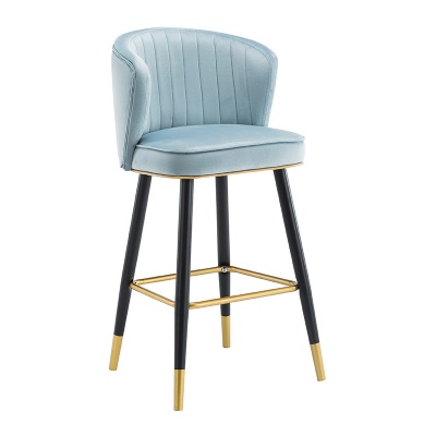 luxury hot sell bar furniture pu leather stool chairs