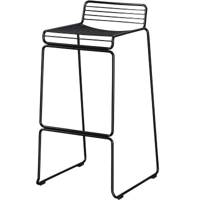 nordic iron restaurant vintage metal wire bar stool chairs