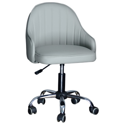 luxury metal adjustable swivel leather seat bistro counter bar chair