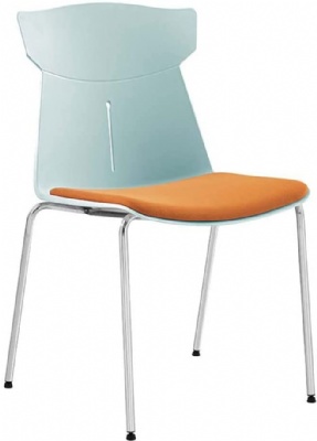 office Factory supply plastic seat chair legs metal restaurant chair dining room chairs