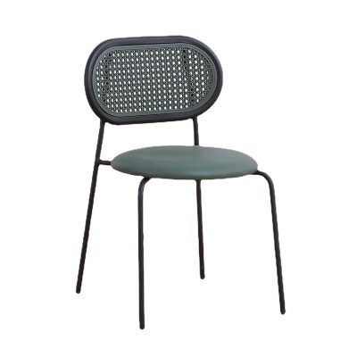 Dining room chairs modern metal leg plastic chair pp seat plastic dining chairs