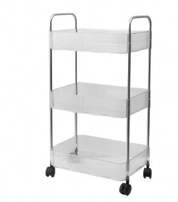 Multifunctional Home Storage Rack Modern 3 Tier Plastic Drawer Storage